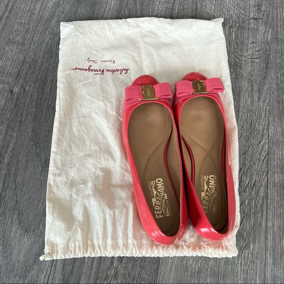 Ferragamo Varina Ballet Flat - Picture 3 of 7